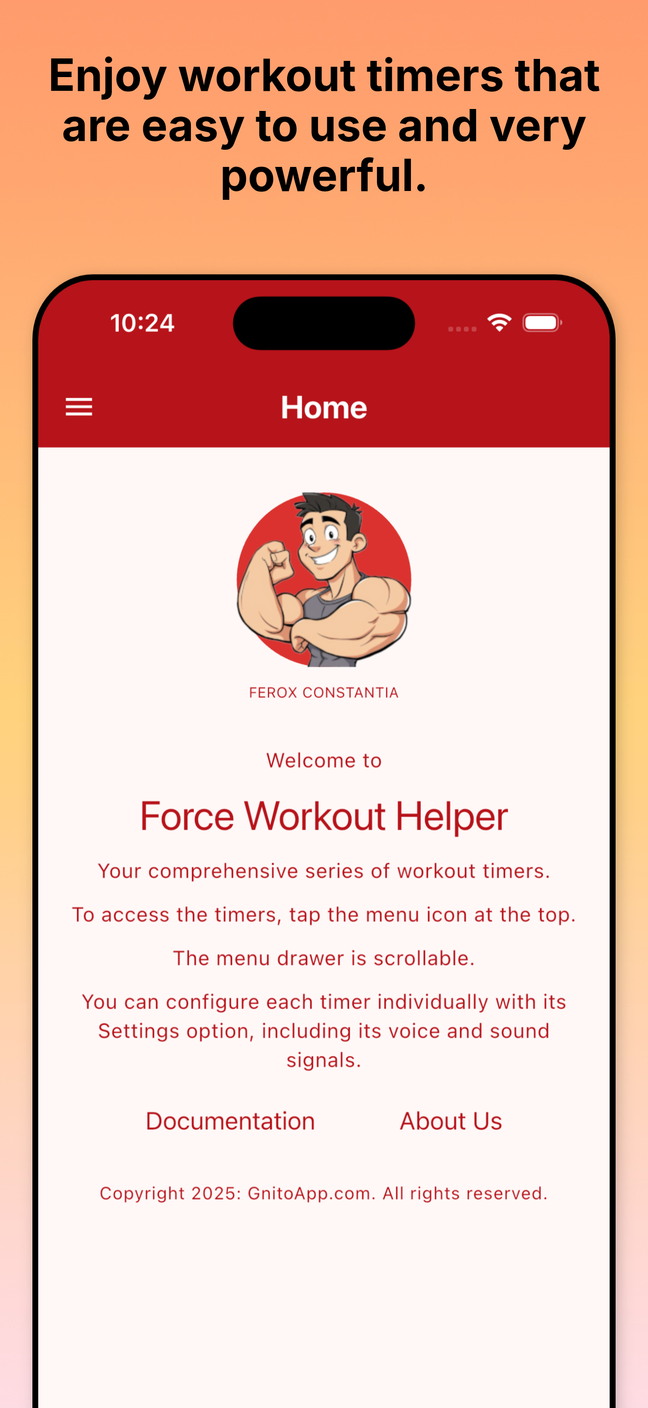 Force Workout Helper Home