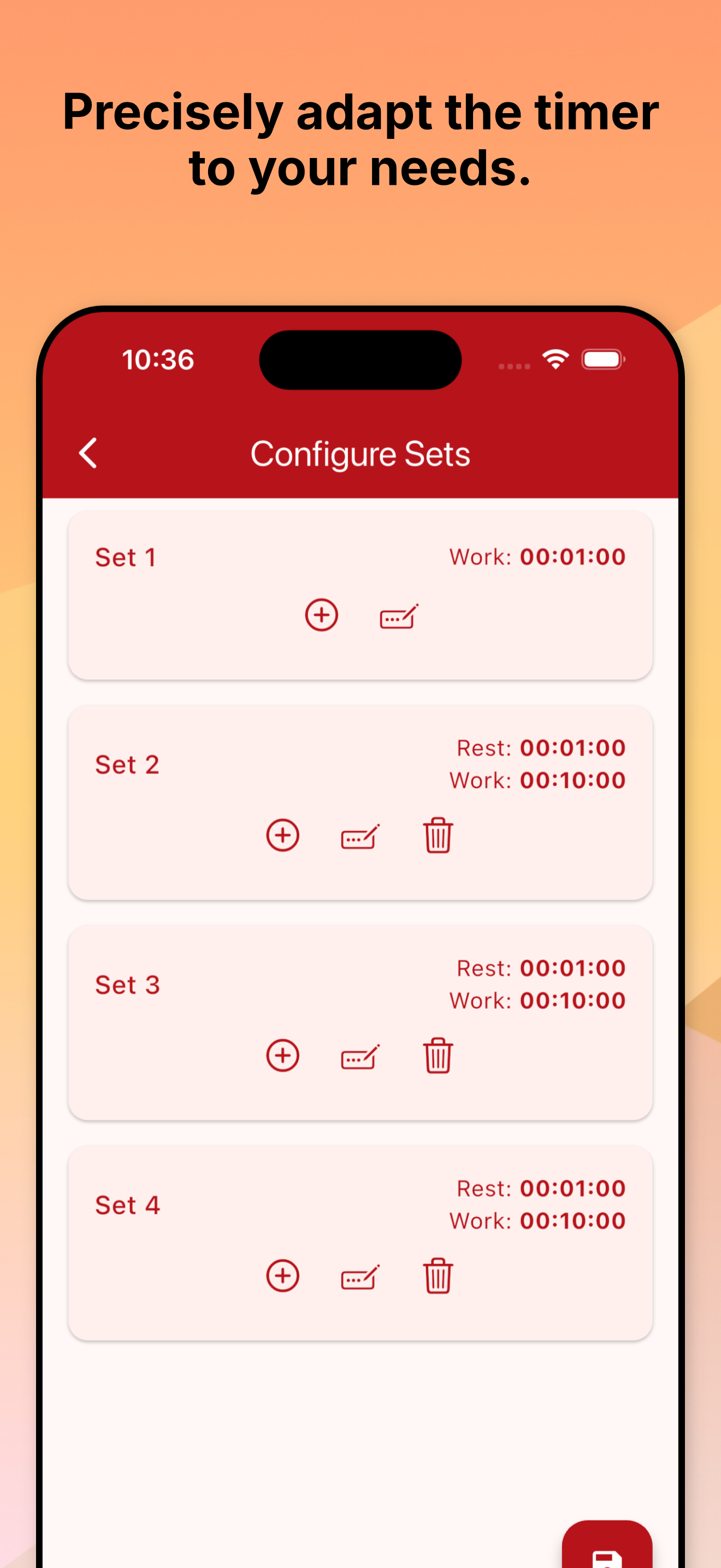 Force Workout Helper Configure