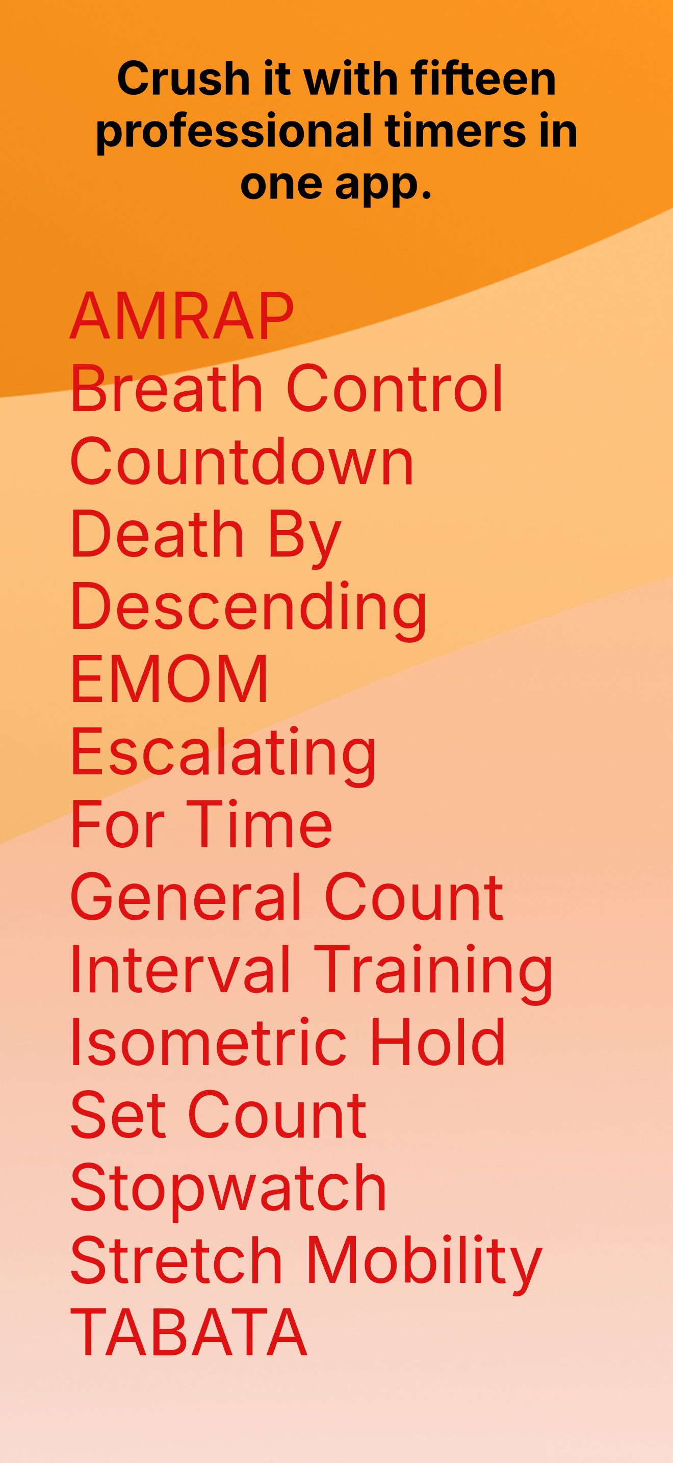 Force Workout Helper List